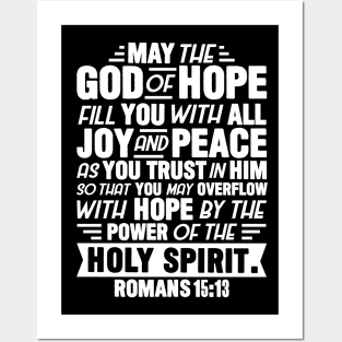 Romans 15:13 Posters and Art